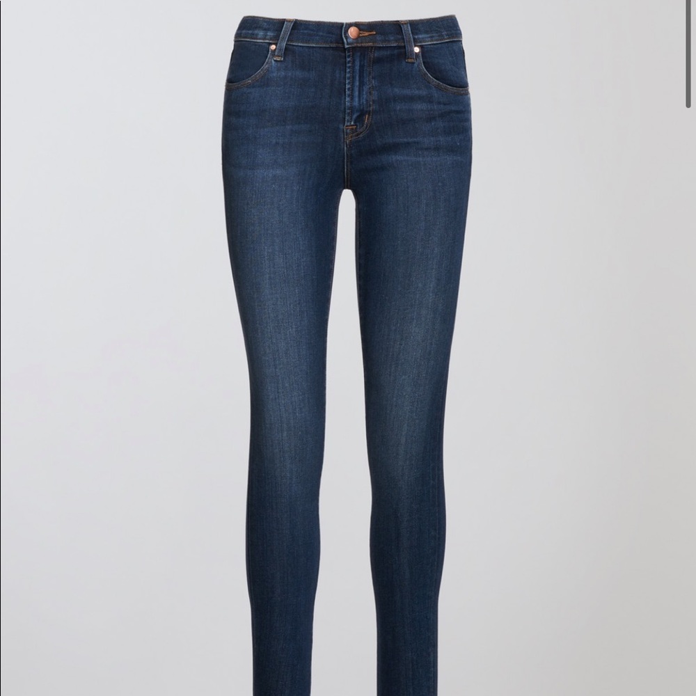 J BRAND MARIA HIGH RISE SKINNY JEANS